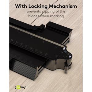 GOOBAY σετ παντογράφοι 61668, κλίμακα σε inch/cm, 130/250mm, 2τμχ | Εργαλεία | elabstore.gr