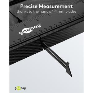 GOOBAY σετ παντογράφοι 61668, κλίμακα σε inch/cm, 130/250mm, 2τμχ | Εργαλεία | elabstore.gr