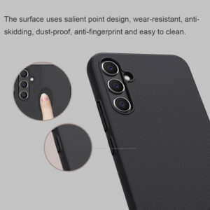 NILLKIN θήκη Super Frosted Shield για Samsung Galaxy A34 5G, μπλε | Αξεσουάρ κινητών | elabstore.gr