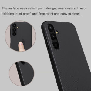 NILLKIN θήκη Super Frosted Shield για Samsung Galaxy A24 4G, μαύρη | Αξεσουάρ κινητών | elabstore.gr