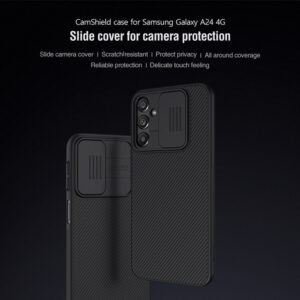 NILLKIN θήκη CamShield για Samsung Galaxy A24 4G, μαύρη | Αξεσουάρ κινητών | elabstore.gr