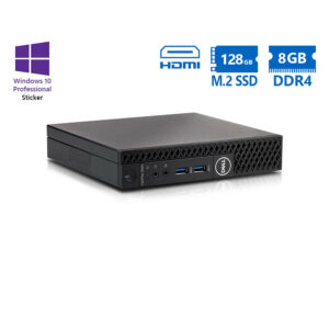 Dell Optiplex 3060 DM i3-8100T/8GB DDR4/128GB M.2 SSD/No ODD/No TPM/10P Grade A Refurbished PC | Refurbished | elabstore.gr