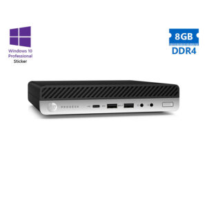 HP ProDesk 600G3 DM i5-6500T/8GB DDR4/500GB/No ODD/10P Grade A Refurbished PC | Refurbished | elabstore.gr