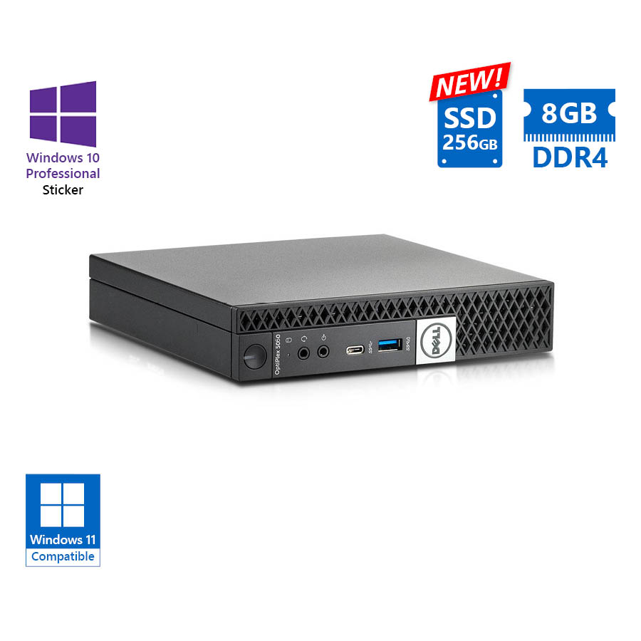 Dell Optiplex 5060 DM i5-8500T/ 8GB DDR4/ 256GB SSD New/ No ODD/ 10P Grade A Refurbished PC | eLabstore.gr Dell Optiplex 5060 DM i5-8500T/8GB DDR4/256GB SSD New/No ODD/10P Grade A Refurbished PC | Refurbished | elabstore.gr