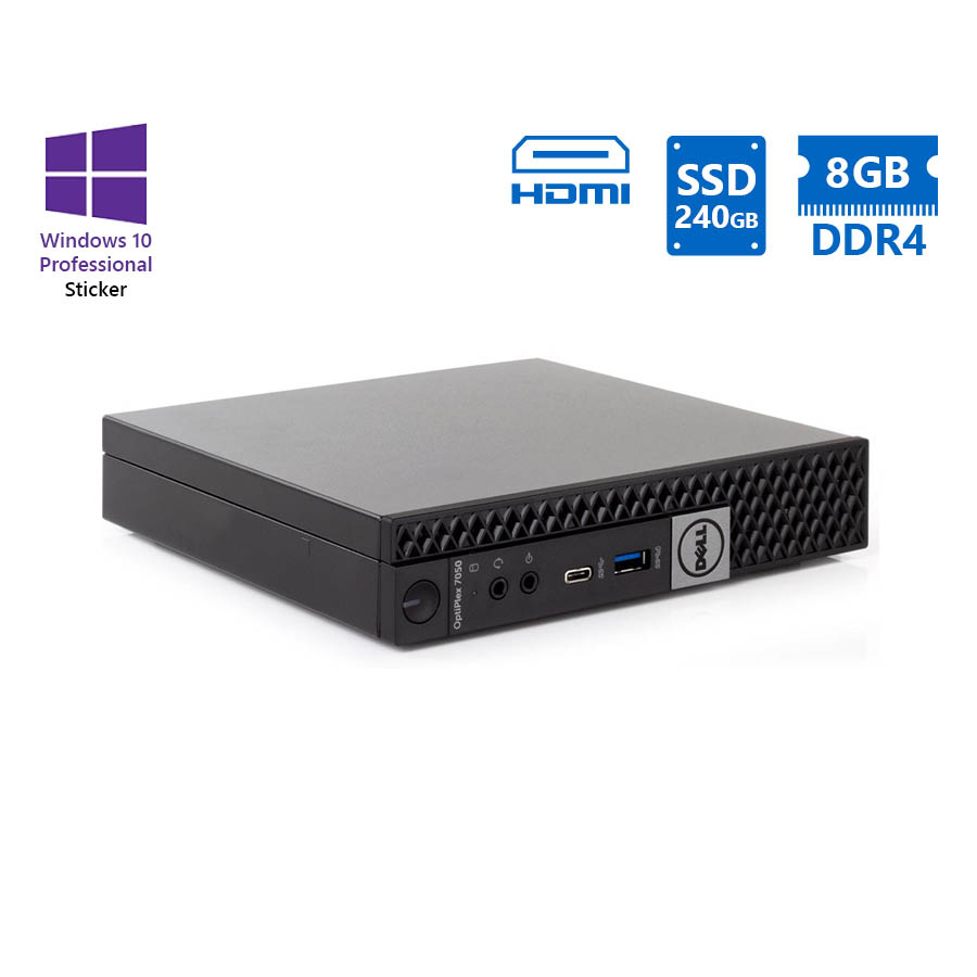 Dell Optiplex 7050 DM i5-6500T/ 8GB DDR4/ 240GB SSD/ No ODD/ 10P Grade A Refurbished PC | eLabstore.gr Dell Optiplex 7050 DM i5-6500T/8GB DDR4/240GB SSD/No ODD/10P Grade A Refurbished PC | Refurbished | elabstore.gr
