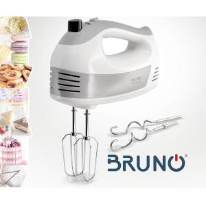 BRUNO μίξερ χειρός BRN-0110, 500W, 5 ταχύτητες & turbo, λευκό | eLabstore.gr