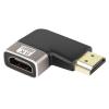 POWERTECH αντάπτορας HDMI 2.1 CAB-H157, 8K/60Hz, γωνιακός, μαύρος | Καλώδια - Αντάπτορες | elabstore.gr