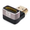 POWERTECH αντάπτορας HDMI 2.1 CAB-H158, 8K/60Hz, γωνιακός, μαύρος | Καλώδια - Αντάπτορες | elabstore.gr