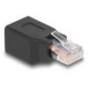 POWERTECH αντάπτορας RJ45/RJ48/RJ50 CAB-N325, 10P/10C pin out 1:1, μαύρο | Καλώδια - Αντάπτορες | elabstore.gr