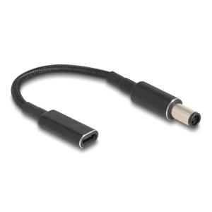 POWERTECH καλώδιο τροφοδοσίας CAB-UC074, USB-C σε HP 7.4x5.0mm, μαύρο | Αξεσουάρ για Laptop | elabstore.gr
