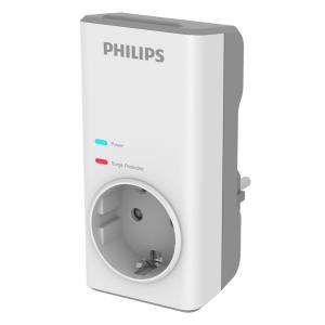 PHILIPS αντάπτορας ρεύματος CHP7010W/10, 1 θέση, 1140J, 16A, λευκός | Τροφοδοσία Ρεύματος | elabstore.gr