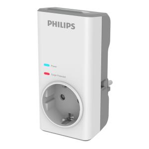 PHILIPS αντάπτορας ρεύματος CHP7012W/10 φως νυκτός, 1 θέση 1140J, λευκός | Τροφοδοσία Ρεύματος | elabstore.gr