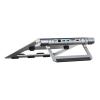 CABLETIME docking station CT-HUBS7-AG με βάση laptop, 8 θυρών, γκρι | Συνοδευτικά PC | elabstore.gr