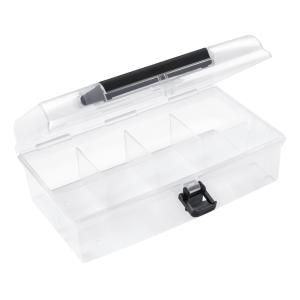 KISTENBERG πλαστική εργαλειοθήκη KNU25, 5 θέσεων, 245x135x85mm, διάφανη | Εργαλεία | elabstore.gr
