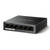 MERCUSYS Desktop Switch MS106LP, 6x 10/100 Mbps, PoE+, Ver. 1.0 | Δικτυακά | elabstore.gr