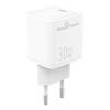 POWERTECH φορτιστής τοίχου PT-1093, USB-C, PD 30W, GaN, λευκός | Αξεσουάρ κινητών | elabstore.gr
