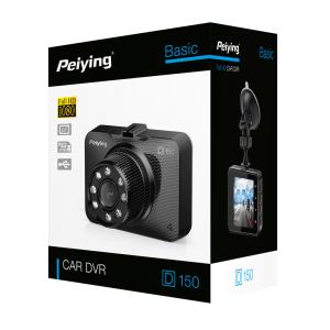 PEIYING κάμερα αυτοκινήτου Basic D150 για παρμπρίζ, 2.4" οθόνη, 1080p FHD | Gadgets - Αξεσουάρ | elabstore.gr