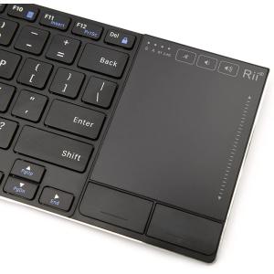 RIITEK ασύρματο πληκτρολόγιο RT721 με touchpad, Bluetooth & 2.4GHz | Εικόνα & Ήχος | elabstore.gr