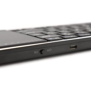 RIITEK ασύρματο πληκτρολόγιο RT721 με touchpad, Bluetooth & 2.4GHz | Εικόνα & Ήχος | elabstore.gr