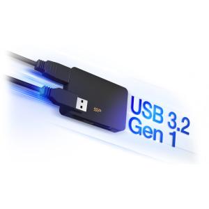 SILICON POWER card reader U3 για SD/microSD/MMC/CF/MS, USB 3.2, μαύρο | Συνοδευτικά PC | elabstore.gr