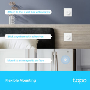 TP-LINK smart διακόπτης Tapo S200D, με μπαταρία, 868MHz, Ver 1.0 | eLabstore.gr