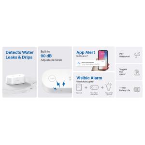 TP-LINK smart αισθητήρας πλημμύρας Tapo T300, 868MHz, Ver 1.0 | Συναγερμοί | elabstore.gr