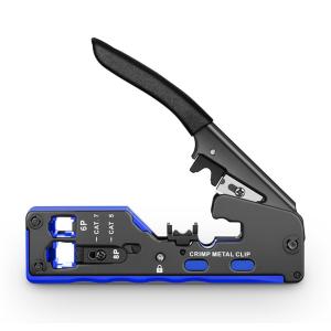 Πρέσα ακροδεκτών TOOL-0093 για καλώδια δικτύου RJ12/6P & RJ45/8P | Εργαλεία | elabstore.gr