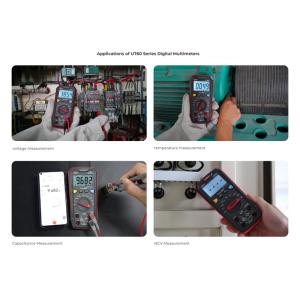 UNI-T ψηφιακό πολύμετρο UT60EU, 1000V AC/DC, NCV, True RMS | Εργαλεία | elabstore.gr