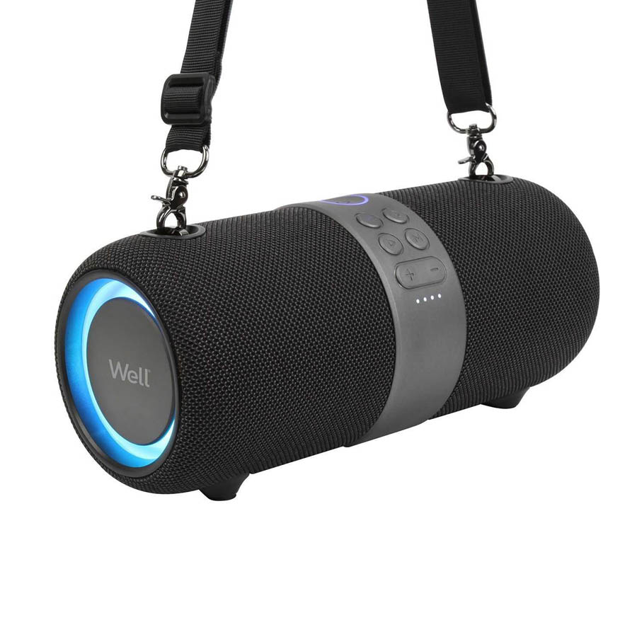 Φορητό Ηχείο Bluetooth 5.0 20W IPX6 w/Hands-Free & FM/Radio TWS Well Bounce (SPKR-BT-BOUNCE-WL) | eLabstore.gr Φορητό Ηχείο Bluetooth 5.0 20W IPX6 w/Hands-Free & FM/Radio TWS Well Bounce (SPKR-BT-BOUNCE-WL) | Περιφερειακά | elabstore.gr