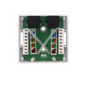 Πρίζα Cat5e 2 Port Well LANBOX-SM-U5X2-WL | Δικτυακά & Τηλεφωνίας | elabstore.gr