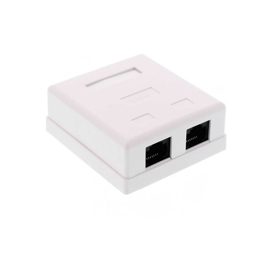 Πριζα Cat6 2 Port Well LANBOX-SM-U6x2-WL | eLabstore.gr Πριζα Cat6 2 Port Well LANBOX-SM-U6x2-WL | Δικτυακά & Τηλεφωνίας | elabstore.gr