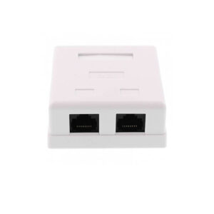 Πριζα Cat6 2 Port Well LANBOX-SM-U6x2-WL | eLabstore.gr Πριζα Cat6 2 Port Well LANBOX-SM-U6x2-WL | Δικτυακά & Τηλεφωνίας | elabstore.gr