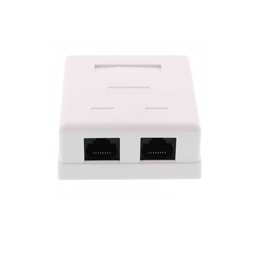 Πριζα Cat6 2 Port Well LANBOX-SM-U6x2-WL | eLabstore.gr Πριζα Cat6 2 Port Well LANBOX-SM-U6x2-WL | Δικτυακά & Τηλεφωνίας | elabstore.gr