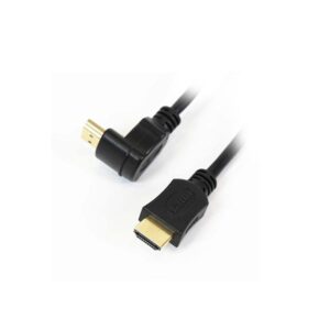 Καλώδιο Hdmi Μ/Μ 5m 1.4V γωνία Gold OMEGA Blister packing | Ήχου & Εικόνας | elabstore.gr