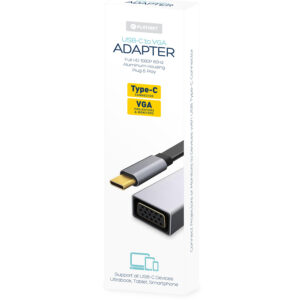 Adaptor HQ USB Type C to VGA 1080 60Hz Platinet | Πληροφορικής | elabstore.gr