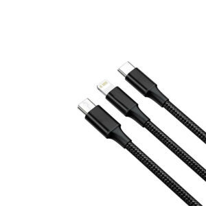 Καλώδιο Φόρτισης & Data 3in1Micro Usb/Type-C/Lighting | Περιφερειακά | elabstore.gr