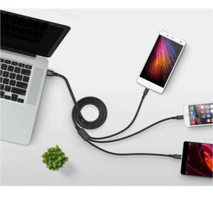 Καλώδιο Φόρτισης & Data 3in1Micro Usb/Type-C/Lighting | Περιφερειακά | elabstore.gr