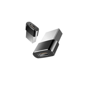 Μετατροπέας TYPE C FEMALE TO USB 2.0 MALE 2.4A BLACK | Περιφερειακά | elabstore.gr