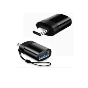 Μετατροπέας LONG TYPE C FEMALE ΣΕ USB 3.0 MALE 2.4A BLACK | Περιφερειακά | elabstore.gr
