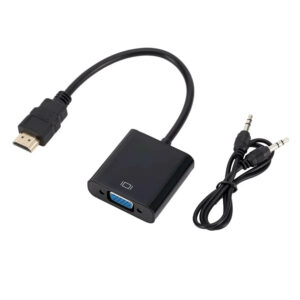 Adaptor HDMI Male σε VGA Female w/Audio HV16889 | Αξεσουάρ | elabstore.gr