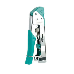 Πρέσα Μεταλλική για βύσματα RJ59(4C), RG-6(5C) F, BNC, RCA Well CP-313 | Εργαλεία | elabstore.gr