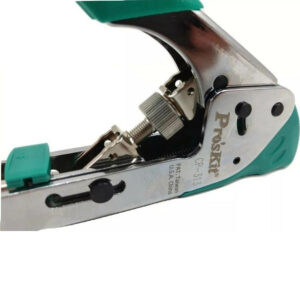 Πρέσα Μεταλλική για βύσματα RJ59(4C), RG-6(5C) F, BNC, RCA Well CP-313 | Εργαλεία | elabstore.gr