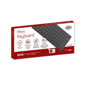 Πληκτρολόγιο Μini USB Black | eLabstore.gr Πληκτρολόγιο Μini USB Black K-1000 Sparkline | Περιφερειακά | elabstore.gr
