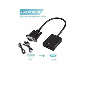 Adaptor VGA σε HDMI w/Audio USB16308 | Αξεσουάρ | elabstore.gr