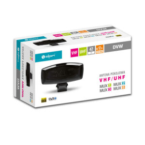 Εσωτερική κεραία 42db DVB-T VHF / UHF DVW | Συστήματα Λήψης | elabstore.gr