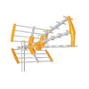 Τριπλή κεραία UHF, 15db, πορτοκαλί χρώματος ANT-BKM15700 | Συστήματα Λήψης | elabstore.gr