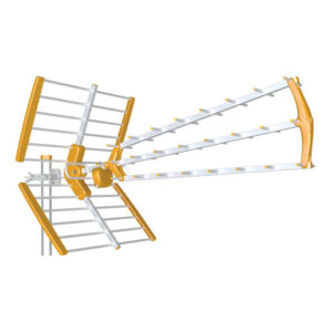 Tριπλή κεραία UHF, 18db, TECATEL ANT-BKM18700 | Συστήματα Λήψης | elabstore.gr