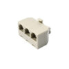 Adaptor Rj11-6P4C 1ΑΡΣΕΝΙΚΟ/3ΘΗΛΥΚΑ (Παραλληλα) | Δικτυακά & Τηλεφωνίας | elabstore.gr