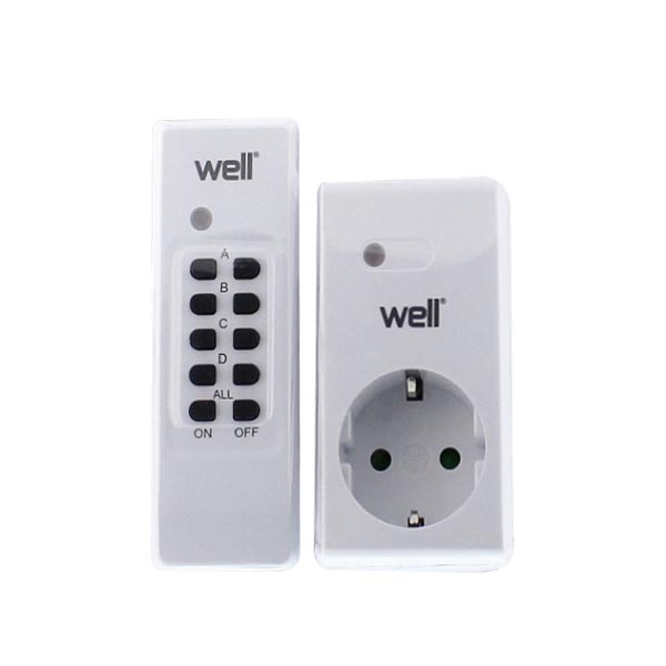 Τηλεχειριζόμενη Πρίζα Well 1 Control + 1 Πριζα ELAD-SH/RC-WL | eLabstore.gr Τηλεχειριζόμενη Πρίζα Well 1 Control + 1 Πριζα ELAD-SH/RC-WL | Ηλεκτρολογικά | elabstore.gr