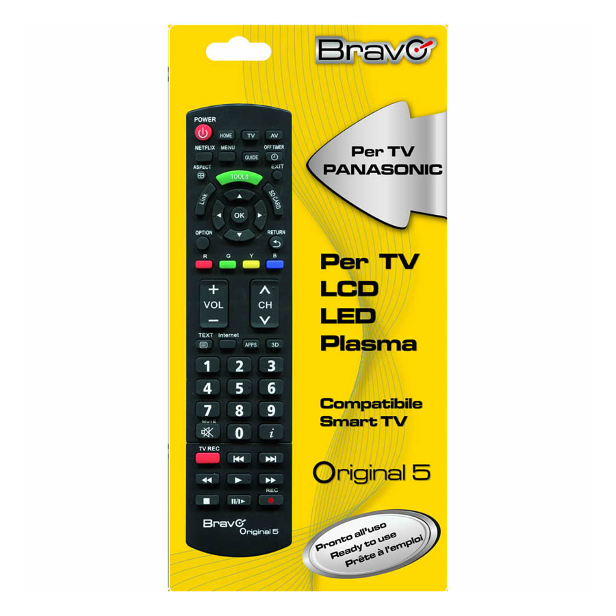 ORIGINAL 5 Συμβατό Τηλεχειριστήριο PANASONIC | eLabstore.gr ORIGINAL 5 Συμβατό Τηλεχειριστήριο PANASONIC | Αξεσουάρ &Περιφερειακά TV | elabstore.gr